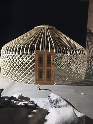 yurt: Продажа юрты, Каркас Деревянный, 85 баш, Диаметр: 6 метров — 2