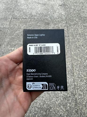 Bayram məhsulları: Zippo benzinli alışqan – “A Bit ‘O’ Luck” modeli (24007) Amerikadan — 3