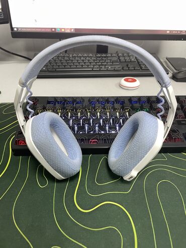 razer наушники для телефона: Накладные, Logitech, Б/у, Беспроводные (Bluetooth), Геймерские