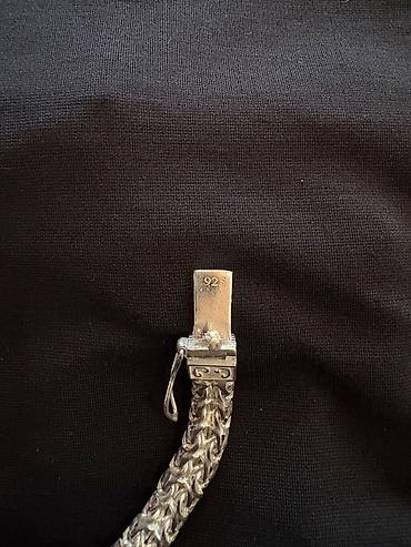 Бижутерия: 925 əyarlı gümüş boyunbağı - RAMZES 80 qr - Material: 925 sterling — 4