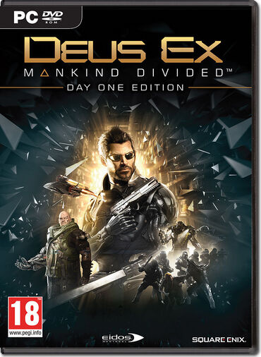 cena sony playstation 5: Deus Ex: Mankind Divided igra za pc (racunar i lap-top) ukoliko