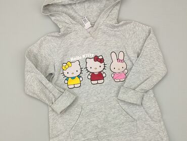 bluzki z cekinami: Sweatshirt, H&M, 5-6 years, 110-116 cm, condition - Good