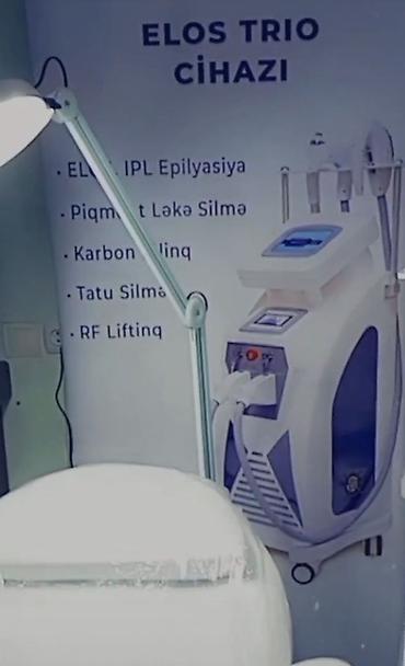 3d diod lazer: Elos Trio Lazer aparatı 
Hal hazırda salondadır. İşləkdir — 6