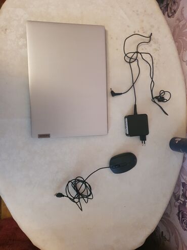 mini soyuducu qiymetleri: Lenovo noutbuk + adapter və USB simli siçan dəsti Tecili Satilir Real