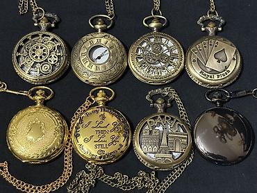 Məhsul: Zəncirli cib saatları (klassik və steampunk üslubları)
