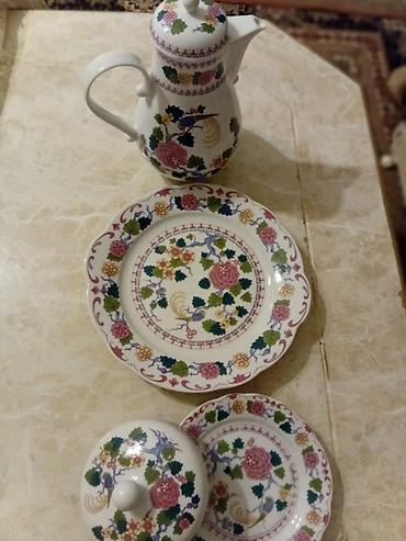 Çay dəstləri və servizlər: Çay dəsti, rəng - Ağ, Farfor, Almaniya — 6