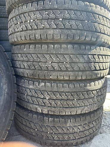 Шины 195 / 75 / R 15, Зима, Б/у, Легкий коммерческий транспорт (C/LT), Япония, Bridgestone