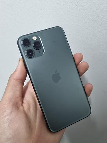 Apple iPhone: IPhone 11 Pro, Б/у, 64 ГБ, Alpine Green, Чехол, 44 % — 5