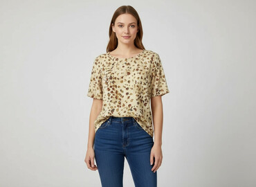 Women's Clothing: Women's blouse, size L