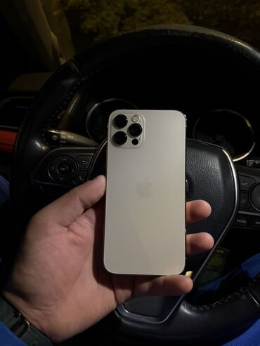 телефонные аппараты с беспроводной трубкой беспроводной проводной: IPhone 12 Pro, 256 ГБ, Күмүш, Каптама