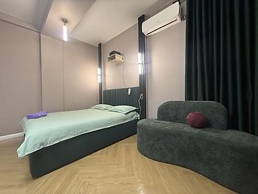 Посуточная аренда квартир: 1 комната, Душевая кабина, Постельное белье, Кондиционер — 6