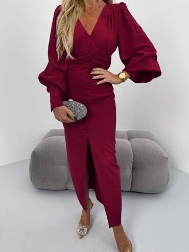 Haljine: M, S (EU 36), L, Večernji, maturski, Dugih rukava — 6