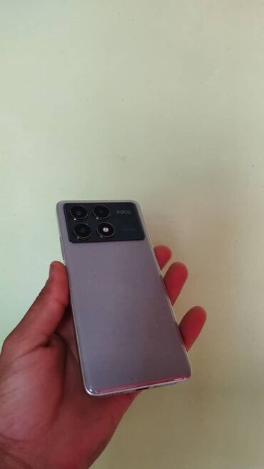 хонор x9c: Poco X6 Pro 5G, Б/у, 256 ГБ, цвет - Серый, 2 SIM