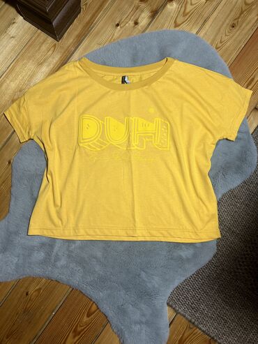 mrežasta majica: M (EU 38), Cotton, color - Yellow