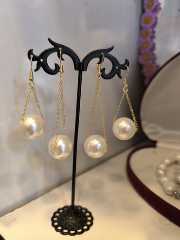 Bilərziklər: Əl işi bilərziklər dəsti - Materiallar: şüşə/daş boncuklar, bəzək — 10