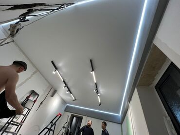 Натяжной потолок: Натяжной потолок Глянцевое, Матовое, 3D потолки Бесплатный замер, Гарантия, Монтаж — 10