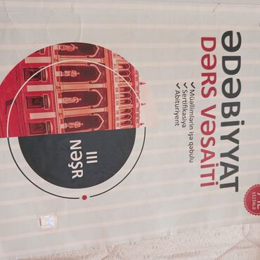 ədəbiyyat tqdk pdf: Kitab, yazılıdı(xüsusi qeydlər yazmışam) Əsas Xüsusiyyətlər: Nəşr