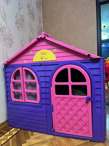 heyet mebeli: Uşaq oyun evi – plastik materialdan, yığılma-sökülmə konstruksiya — 1