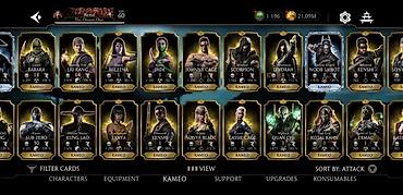 Digər oyun və konsollar: Mortal kombat oyunu — 1