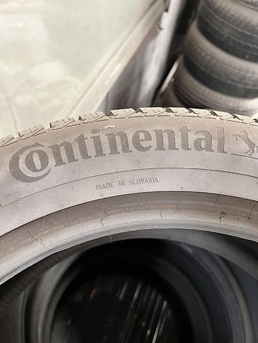 Шины: Шины 255 / 50 / R 20, Зима, Б/у, Комплект, Внедорожные (АТ/МТ), Continental — 1