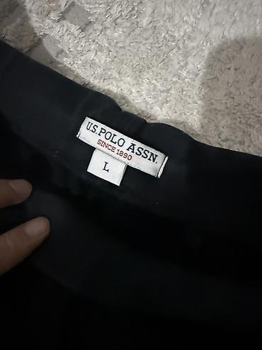armani exchange двойка: Мужской спортивный костюм, M, L, Us Polo Assn, Б/у, цвет - Черный, Самовывоз — 2