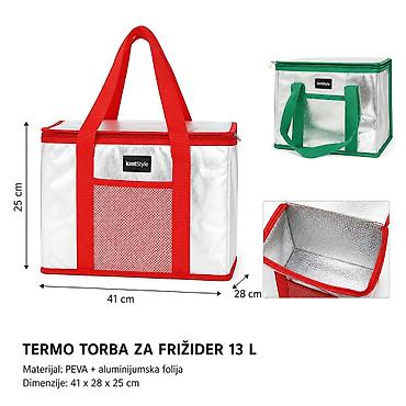 KMT aluminijumska rashladna torba 13 L – Kmt Style Opis: - Izolovana