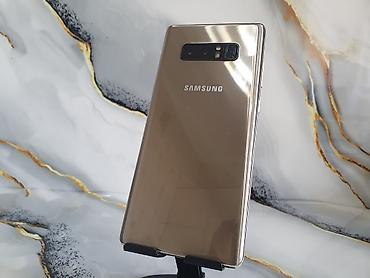 note 7: Samsung Galaxy Note 8, Б/у, 64 ГБ, цвет - Золотой, 1 SIM, 2 SIM — 7