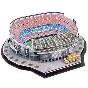 Ostale igračke: 3D Puzzle stadion FK Barselona Nou camp3000 din 3D slagalica — 7