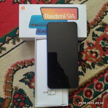 собранный пк: Redmi, Redmi 9A, түсү - Көк