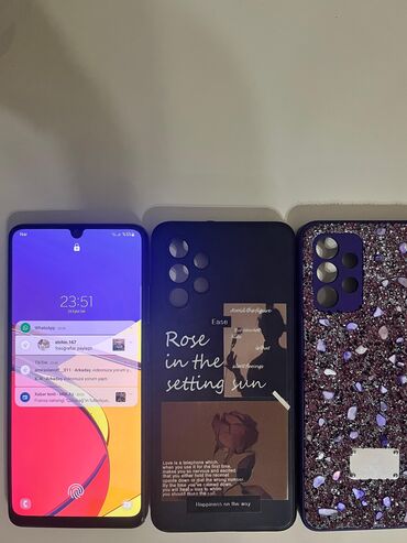 samsun a35: Samsung Galaxy A32, rəng - Bənövşəyi, İki sim kartlı