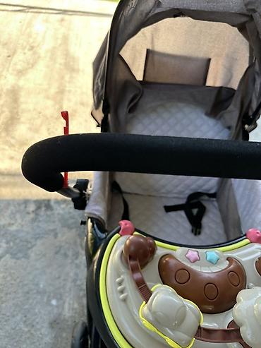 Gəzinti arabaları: Uşaq arabası – çoxfunksiyalı, rahat və praktik model - Rəng: boz — 10