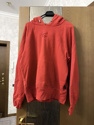 oversize: Svitşot, Nike, M, rəng - Qırmızı — 1