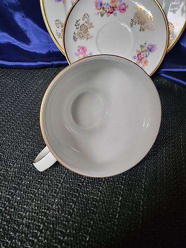 Ostali antikviteti: Set Wallendorf 1950 do 1965 g.Istocna Nemacka. Trodelni nemacki set — 7