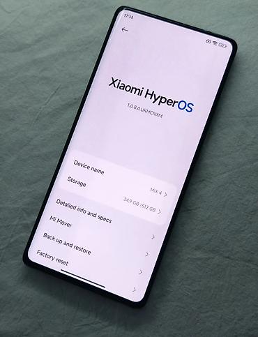 120: Xiaomi MIX 4, 12/512 ГБ, HyperOS 1.0 - Экран: безрамочный AMOLED с — 1