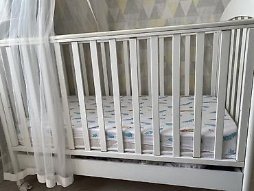 bunk bed: Детская кроватка с балдахином - Классическая кроватка из массива — 4