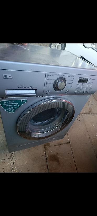 savet masini: LG paltaryuyan maşın – Inverter Direct Drive, 6 kq - Ön yüklənən — 2