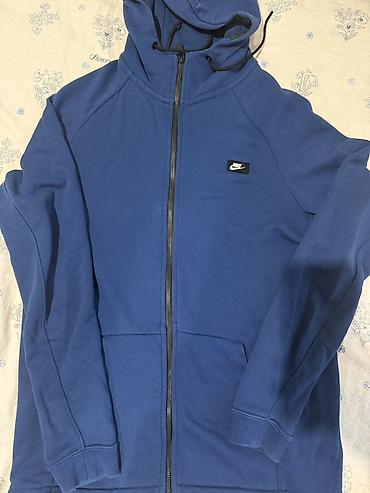 Толстовки: Мужская толстовка, L, Nike, Б/у, цвет - Голубой — 2
