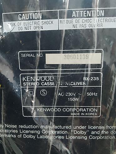 sinsay bluetooth slusalice: Kenwood stereo sistem – RX-235 receiver + komponentе i zvučnici - — 3