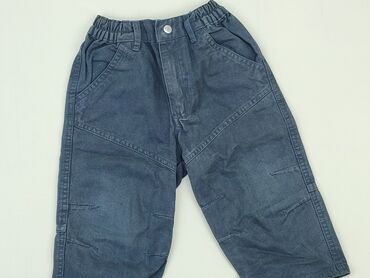 Jeans: Denim pants, Topolino, 9-12 months, condition - Good