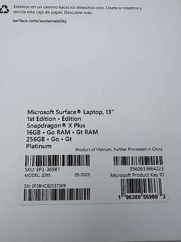 microsoft surface pro lte: Ультрабук, Б/у, Snapdragon X Plus, В рассрочку — 5