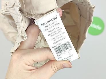 bezowa spodnice mini: Terranova, Spódnica damska, rozmiar S — 4
