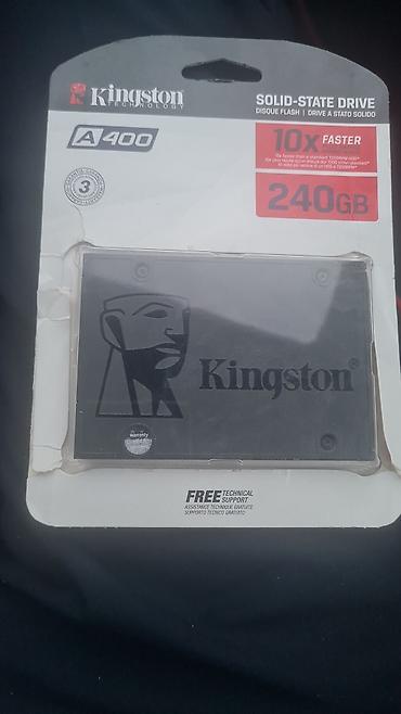 240gb ssd: Kingston A400 SSD – 240GB - Növ: Solid-State Drive (SSD), 2.5" — 1