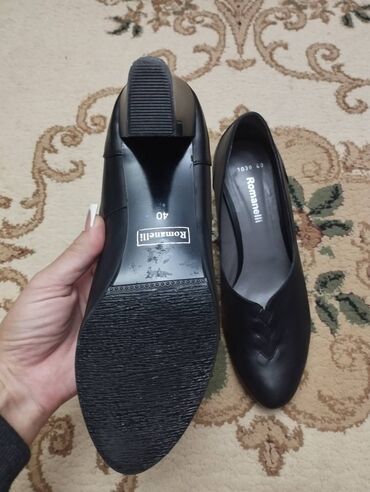 женские мокасины из текстиля: Туфли, Размер: 40, цвет - Черный, Новый