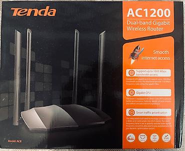 modem wifi: Tenda markasının modemidir. Tam yenidir, istifadə olunmayıb, qutusu — 1