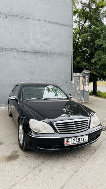 купить мерседес до 5000 долларов: Mercedes-Benz S-Class: 2003 г., 3.7 л, Автомат, Газ, Седан