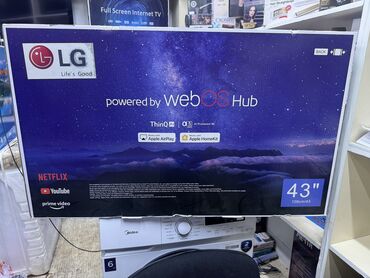 Телевизоры: 🔥🔥🔥СРОЧНАЯ АКЦИЯ🔥🔥🔥 телик телевизор LG 43UP77 thinq ai, webos 5.0, ai