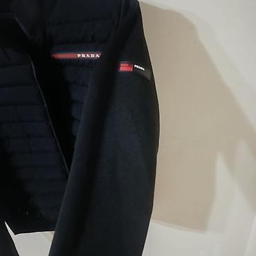 принимаем вещи: Мужская куртка, 2XL, Prada, Б/у, цвет - Черный, Самовывоз, Платная доставка — 1