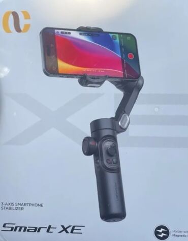 Telefon üçün stabilizatorlar: Gimbal.Telefon stabilizatoru.Üz izləmə,bədən və əşya izləmə modları