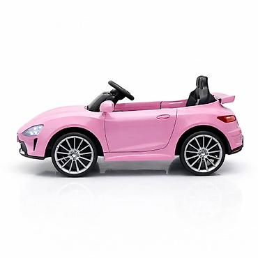 sivi tech fleece: Automobil za decu na akumulator Sport Plus Roze (12V) – SM-25106R-290 — 3
