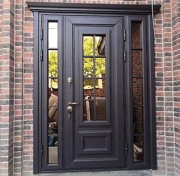 Двери для домов и квартир: Двери для домов и квартир, Металлическая, Другое количество створок, Кыргызстанская, Левосторонняя — 8